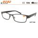 Classic culling fashion metal reading glasses , Power rang : 1.00 to 4.00D.