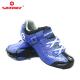 Lightweight Breathable Cycling Shoes , Mens Waterproof Cycling Shoes Mesh Lining
