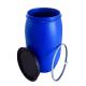 Caliber 55mm 200 Litre Blue 55 Gallon Plastic Drum With Iron Hoop
