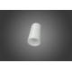 High Heat Resistant Zirconium Oxide Ceramic Tube White Corundum Ceramic Tube