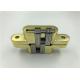 180 Degree Adjustable Door Hinges / Spring Loaded Hinges 30mm Thickness