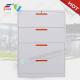 supply  filing cabinet steel material 3 drawer 1330x900x452mm,white color