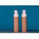 230 ML Brown Plastic Empty Bottles with foam pump Refillable Containers,