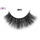 Strip Natural Mink Individual Lashes Comfortable Wear 0.25mm Thickness