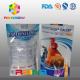 Trade Assurance Customized Stand Up Pet Turkey Food Packaging Bag / Pouch With Zipper