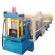 0.3-0.8mm Galvanized Steel K Type Half Square Rain Gutter Roll Forming Machine