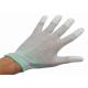 Stretch Anti Static Gloves PU Coated , Nylon Yarn Utility Work Gloves