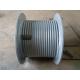 LBS 8mm Wire Grooved Winch Drum , Wire Rope Hoist Drum For Mining Equipment