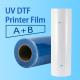 UV Print Cold Transfer 300mm 600mm AB UV DTF Film
