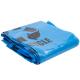 Gravure Printing Plastic Garbage Bags 40 X 46 Blue Tint Linear Low Density