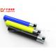 Silver Color Lean Pipe DY183 , 28MM Colorful Plastic Coated Steel Tube