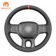 Custom Hand Sewing Leather Steering Wheel Cover for Dodge RAM 1500 3500 2013 2014 2015 2016 2017 2018