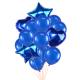 14pcs/set 18inch Heart Star Foil Balloons 12inch Latex Confetti Helium Air Ball Globo Multicolor Wedding Birthday Party