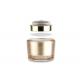 Luxury Golden Acrylic Jars For Cosmetics , 30g Cream Jars Cosmetic Packaging