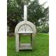 Automatic Ignition System Stainless Steel Wood Fired Pizza Oven With Built-In Thermometer