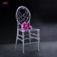 Transparent Resin Stackable Banquet Chairs 350KG Load Capacity Acrylic Chiavari Chair