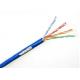 Cat5e FTP Cable 1000 ft Solid Copper Wire Shielded Ethernet Network Cable