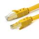 Yellow Ethernet Cat 8 Patch Cord 1m - 15mtrs Round Shape For Instrumentation