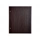 Dark Wood Brushed PVC Wood Grain Foil 100 Micron Thickness