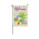 Knitted Polyester Double Sided Garden Flag 30x45cm Easy Installation