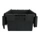 Logistic Storage Solution Tourtop Stackable Butcher Crates with Lids Plastic Bins