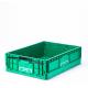 Customized Logo EU Plastic Storage Collapsible Turnover Crate for Moving and Storage