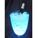 outdoor PS + ABS flashing red, blue and green led color changing ice bucket for
