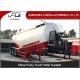 V / W Type 30 Ton To 80 Ton Cement Silo Trailer / 3 Axles Bulk Tank Truck 