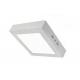 Surface mount Square LED Flat Panel Lighting , ultra slim Warm white led panel