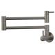 Lead Free Wall mounted 304/316 Stainless Steel Folding Pot Filler Mixer Kitchen Faucet Tap