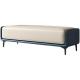 Custom Luxury Leather Footstool Ottoman Design Bed End Stool For Hotel Bedroom