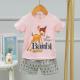 Children'S Disney Deer Korean Summer Pajama Shorts Girls Cotton Pajamas