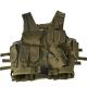 Adjustable Military Tactical Vest with Removable Shoulder Straps Nylon Material