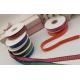 Gift Wrapping Decoration Stitched Grosgrain Ribbon With Dark Edge And Stitch
