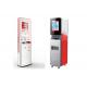 Interactive Information Payment Dual Screen Kiosk With Receipt  Printer Machine