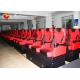 Large 80 Seat 4D Cinema Equipment 4D Simulator Blow Water / Air To Face