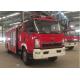 HOWO 6 Wheeled Forest Fire Truck Small With 4000L Water Foam Capacity