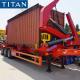 34 ton 20/40foot Container mobile crane side loaders lifter for sale