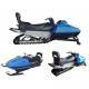 Yamaha400CC Snowmotorcycle Snowmotorbike Blue Snowmobile For Men / Women , Modern Snow Sco