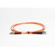 Orange Duplex FC to LC Optical Fiber Patch Cord for Access Network
