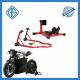 Red Motorcycle Wheel Lift Stands Jack Powder Coating Supporting