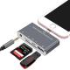 Lightning Adapter Card Reader Hub 5 in 1 Converter 8 Pin Lightning for iPhone 7