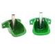 Smooth Surface Pig Water Bowl Small Green High Water Flow Rate
