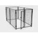 Simple Setup Metal Dog Kennel Dog Runs For Large Dogs Corrosion Protection