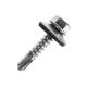 Hex Flange Head Tek Stainless Steel Galvanised Self Drilling Screw With Epdm Washer Roofing Screws