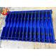 Recyclable Blue Corrugated Plastic Separator Flat Surface
