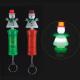 Children 3 red flashing ABS + PS Traditional Christmas Decorations toys HL-C1323