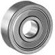 VCD Miniature Single Row Ball Bearing , High Speed Bearings TS16949 Approved