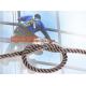 wall-wash nylon twisted safety rope, wall-wash nylon safety rope