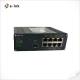 Industrial PoE Switch 8-Port Gigabit 802.3at With 1-Port SFP Network Switch Hub